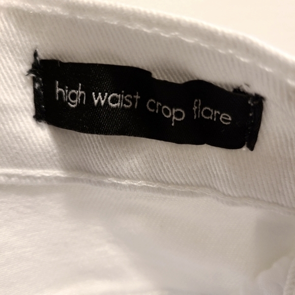 Anthropologie Ella Moss High Rise Crop Flare NWT - Picture 5 of 7